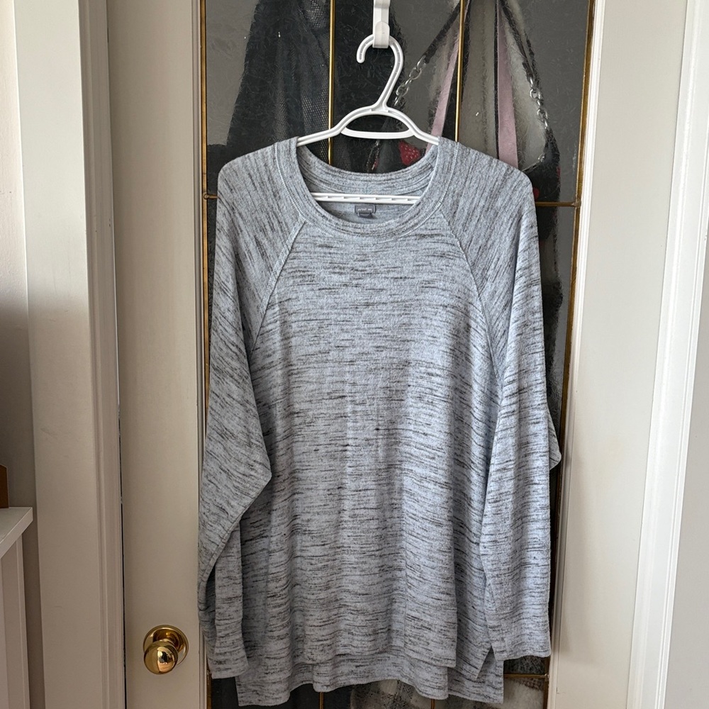 Aerie Light Blue Women's Crew Neck Sweater